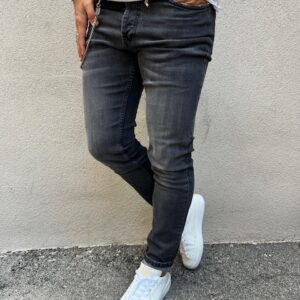 Jeans stretch black block eleven