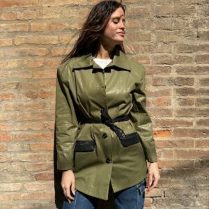 Giacca trench militare