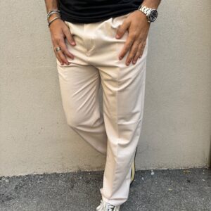 Pantalone pence beige